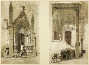 Rød dør, Notre Dame, Paris af Thomas Shotter Boys