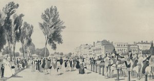 Society in Hyde Park, 1842, 1920 af Thomas Shotter Boys