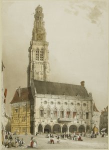 South Porch of Chartres Cathedral af Thomas Shotter Boys