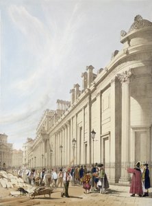 Bank of England ser mod Mansion House, fra 