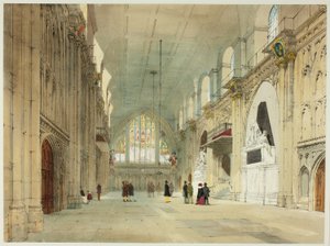The Guildhall, plade 25 fra Original Views of London as It Is af Thomas Shotter Boys