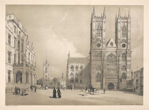 Westminster Abbey, Hospital &c. af Thomas Shotter Boys