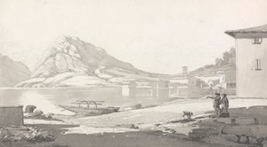 Byen og Luganosøen