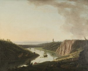 Udsigt fra Durdham Down (olie på lærred)