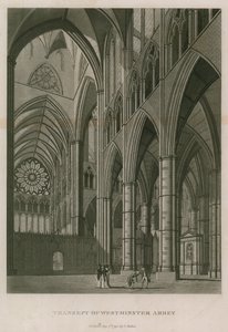 Transept af Westminster Abbey, London