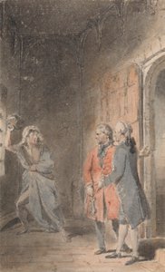 Illustration til den dydige forældreløse af Thomas Stothard