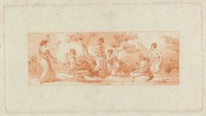 [Én fra] To albums, der indeholder i alt 213 tegninger af Stothard til bogillustrationer af Thomas Stothard