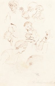 Studieark af Thomas Stothard
