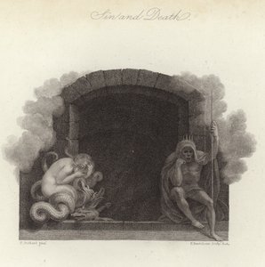 Synd og Død af Thomas Stothard