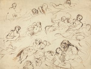 Studie for Telemachos af Thomas Stothard
