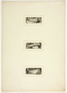 Studie til en tallerken fra Telemachos af Thomas Stothard