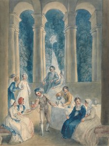 Den tiende dag i Decameron af Thomas Stothard