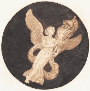 Vignette til en titelside: "Winged Victory" af Thomas Stothard