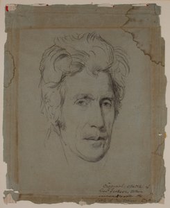 Andrew Jackson, efter slaget ved New Orleans, ca. 1815 (tegning) af Thomas Sully