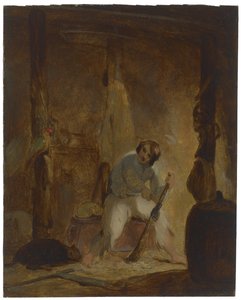 I hans hule, ca. 1856 af Thomas Sully