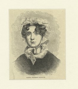 Martha Jefferson Randolph (trægravering)