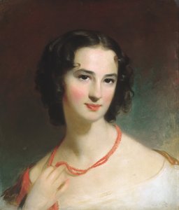 Mrs. James Montgomery, Jr., ca. 1845. af Thomas Sully
