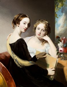 Portræt af frøknerne Mary og Emily McEuen af Thomas Sully
