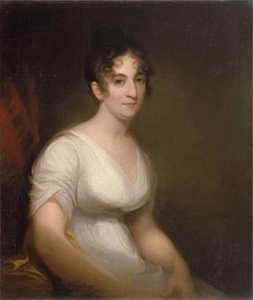 "" Sally Etting "" Young Woman in Roman Fashion Painting by Thomas Sullydani af Thomas Sully