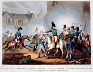 De allierede befalingsmænd i Leipzig, 1813-1815 af Thomas Sutherland