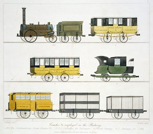 Coaches Employed on the Railway, plade 7 fra 