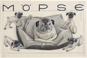 mops af Thomas Theodor Heine