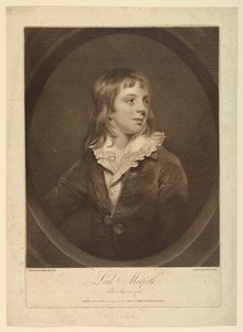 Portræt af George Howard, sjette jarl af Carlisle, Viscount Morpeth