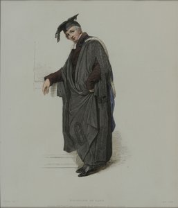 Bachelor of Law, graveret af J. Agar, offentliggjort i R. Ackermann