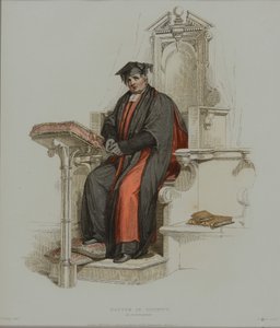 Doctor in Divinity, graveret af J. Agar, udgivet i R. Ackermanns 