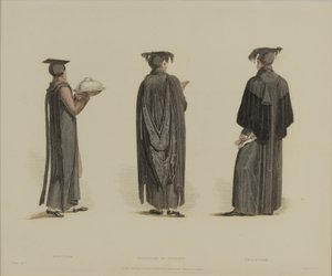 Servitor, Bachelor of Divinity, Collector, graveret af J. Agar, udgivet i R. Ackermanns 