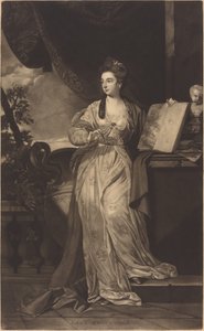 Lady Broughton af Thomas Watson after Sir Joshua Reynolds