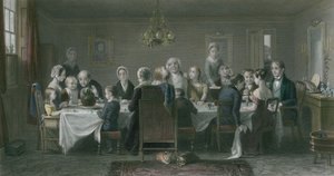 Julebuddingen af Thomas Webster