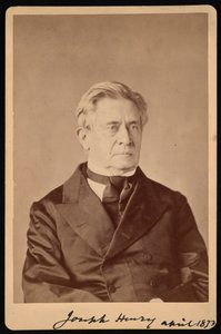Portræt af Joseph Henry 1797-1878, april 1873.