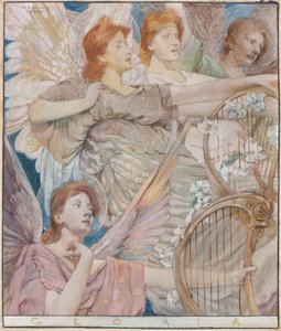 Gloria af Thomas Wilmer Dewing