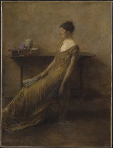 Dame i guld, ca. 1912 (olie på lærred)