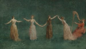 Sommer af Thomas Wilmer Dewing