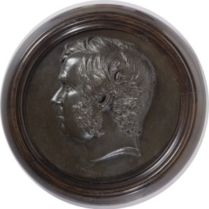 Sir James Martin (1820-86) 1854 (bronze) af Thomas Woolner