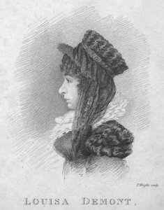 Louisa Demont, c1820.