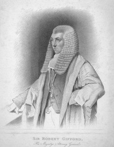 Sir Robert Gifford, His Majestys Attorney General, c1820.