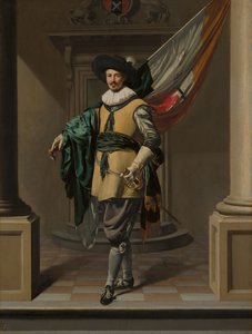 Portræt af Loef Vredericx som Fændrik af Thomas de Keyser
