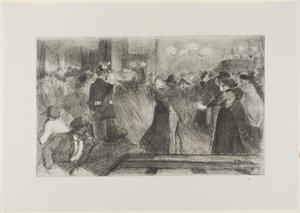 Dansesal af Théophile Alexandre Pierre Steinlen