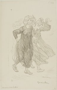 Et vindpust af Théophile Alexandre Pierre Steinlen