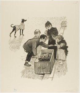 High society! af Théophile Alexandre Pierre Steinlen