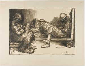 I hulen af Théophile Alexandre Pierre Steinlen