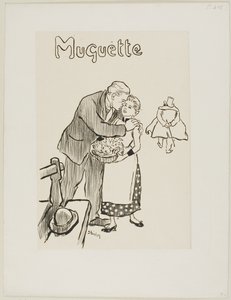 Muguette af Théophile Alexandre Pierre Steinlen