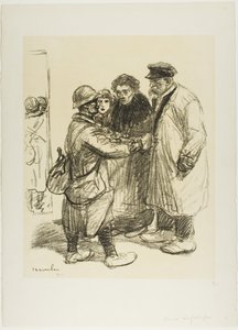 Man vænner sig ikke til det af Théophile Alexandre Pierre Steinlen
