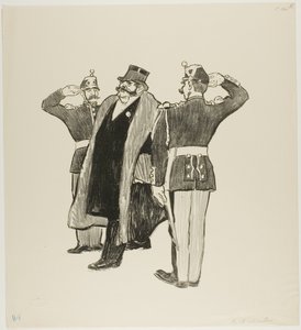 One Hundred Million af Théophile Alexandre Pierre Steinlen
