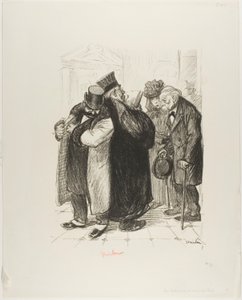 Man røver på lovens side af Théophile Alexandre Pierre Steinlen