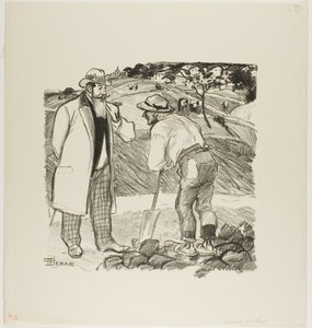 Inspektøren i marken af Théophile Alexandre Pierre Steinlen