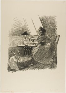 Sommerens glæder af Théophile Alexandre Pierre Steinlen